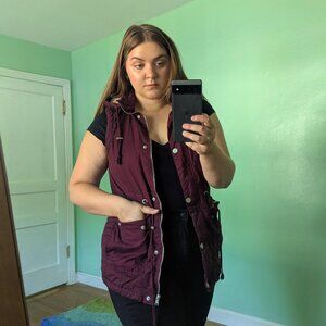 YMI Faux Fur Lined Winter Vest